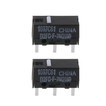 

2020 New 2Pcs Mouse Micro Switch D2FC-F-7N 20m for Logitech RAZER