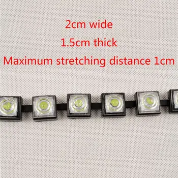 

2Pcs 12 Waterproof LEDs DRL Flexible Car Daytime Running Light Fog Lamp