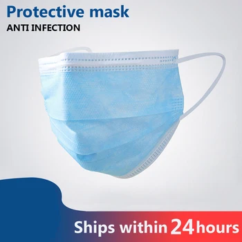 

Disposable Dustproof Mouth Masks Anti Pm2.5 3 Ply Anti Influenza Breathing Elastic Face Masks