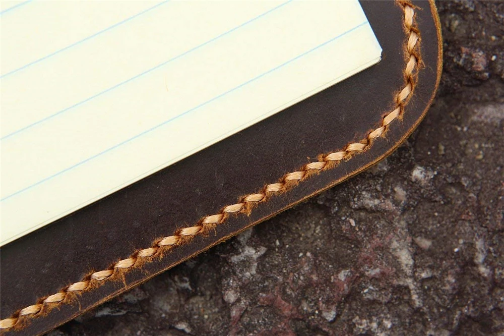 Винтажный кожаный большой блокнот портфель для документов чехол для письма/многоразовый блокнот-органайзер в кожаной обложке Чехол-NA4005S