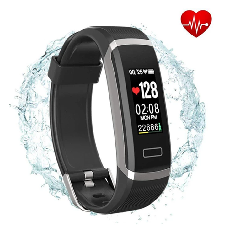 

GT101 Smart Bracelet Band real-time monitor heart rate & sleeping best Couple Fitness Tracker