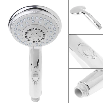 

1pc 5 Functions Water-saving Switch With Hand-held Shower Nozzle ABS Plating