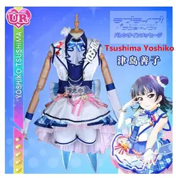 Аниме Love Live Sunshine Aqours tushima Yoshiko после школы Аркада игровая форма косплей костюмы лолиты платье H