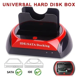 Station d'accueil double disque dur HDD 2.5/3.5 pouces, USB, HUB IDE SATA, pour Windows, nouvelle version 