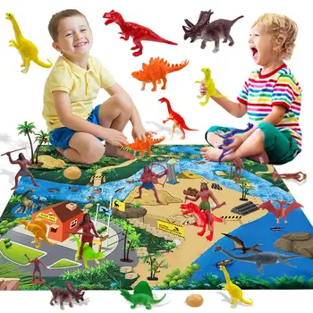

New Dinosaur Pattern Kids Play Pad Mat Rug Carpet Room Decor Puzzles Carpets In The Nursery Play Soft Educational Toy