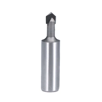 

uxcell Router Bit 1/2 Shank 1/4 Dia 90 Degrees V Type End Mill, Carbide for Woodworking Engraving Edge Trimmer
