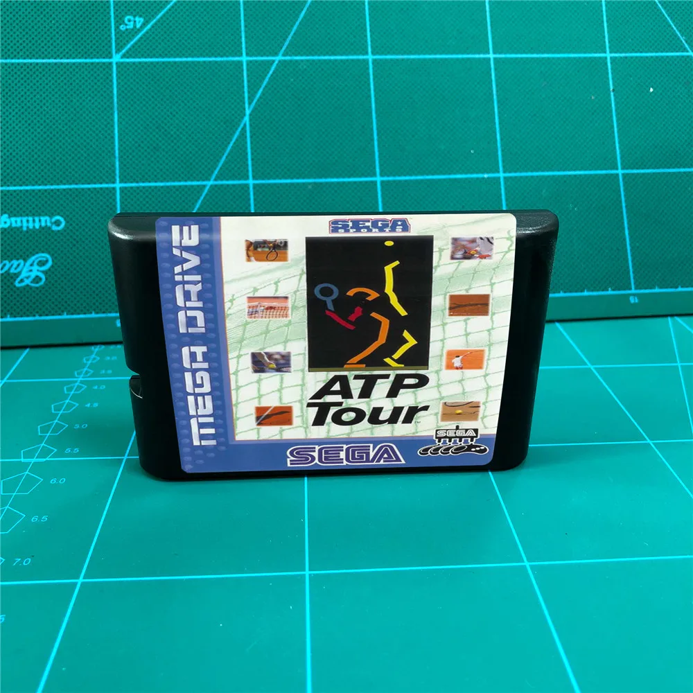 АТР Тур Чемпионат теннис-16 бит MD игры Картридж для MegaDrive Genesis консоли | Электроника