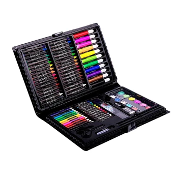 

108Pcs Art Drawing Kit Kids Painting Set Pencils Crayons Oil Pastels Watercolor Pen Supplies Early Education Toys