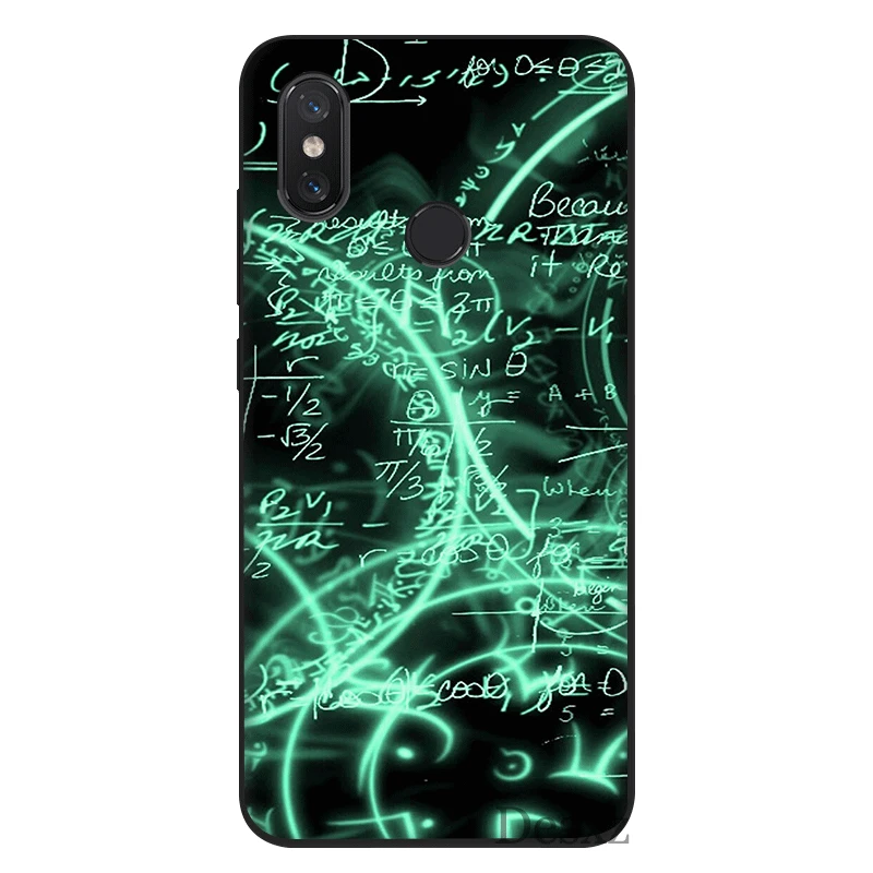 Чехол из ТПУ для Xiaomi Mi 6 8 A3 Pro CC9E 9T Pro MAX 3 9 SE F1 A1 A2 Lite 5X 6X Cover E = mc2 математическая формула - Цвет: B9