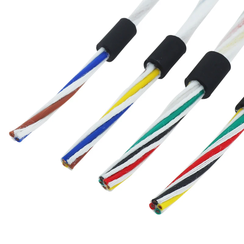 22AWG/20AWG/18AWG 10/12/14/16 core Транспортировочная лента кабель 5 м гибкий провод с ПВХ