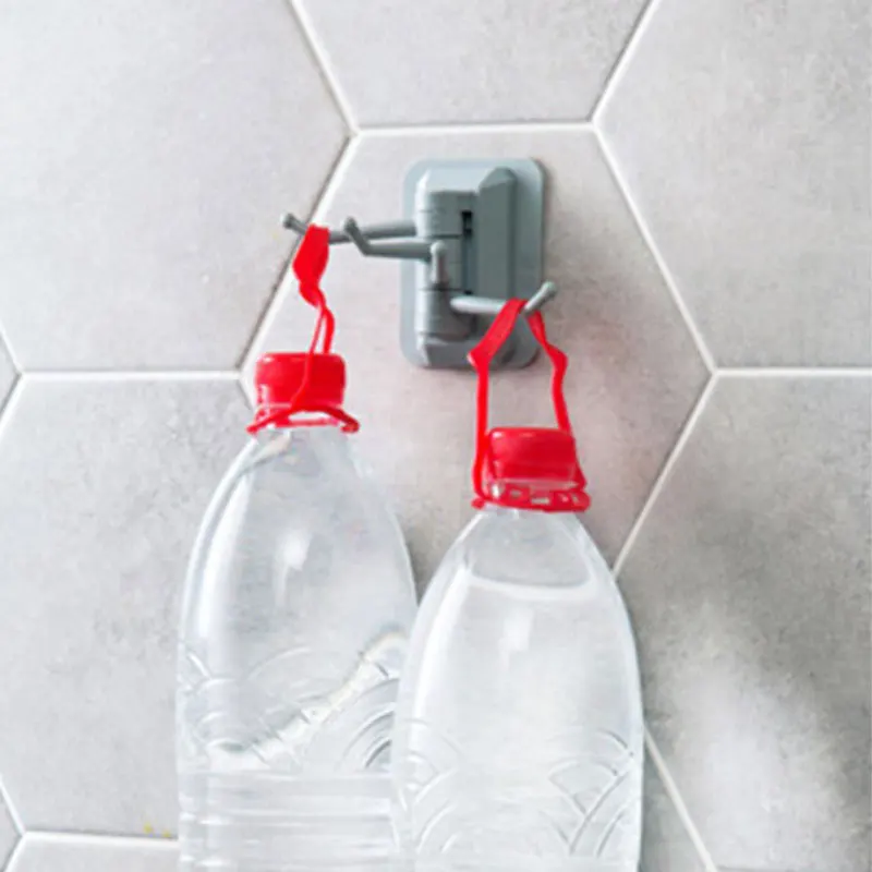 Паста кухня и ванная комната крюк многофункциональный вращающийся стеллаж для хранения домашнего хранения и организации пластиковый крючок