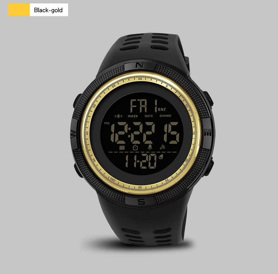SANDA новые мужские цифровые часы многофункциональные светящиеся электронные часы водонепроницаемые уличные спортивные часы Relogio Masculino