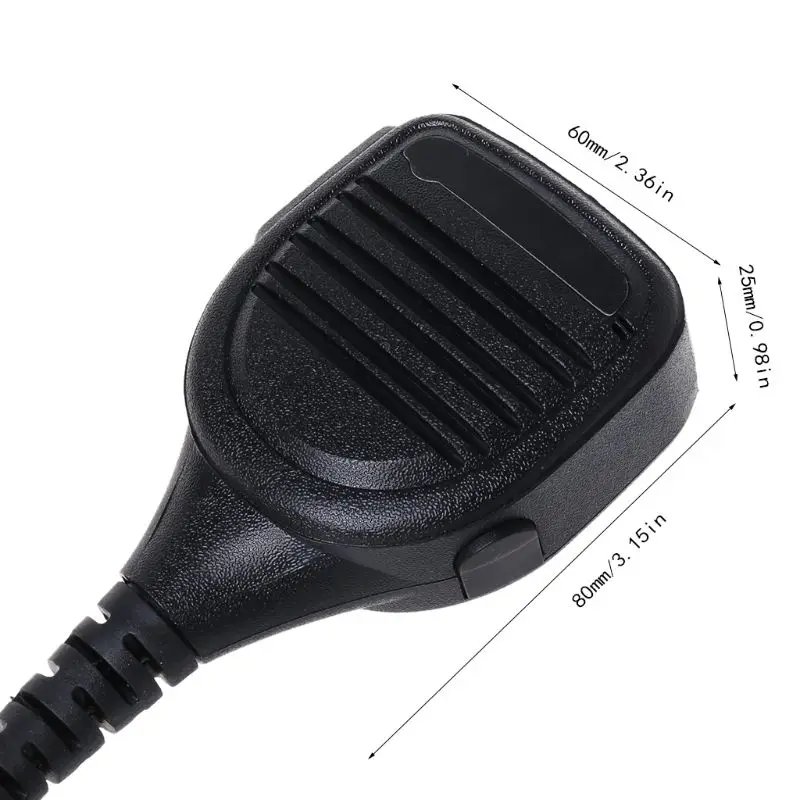Handheld Speaker Mic Microphone for Motorola Radio MTP850 MTH800 MTH600 Kit 3