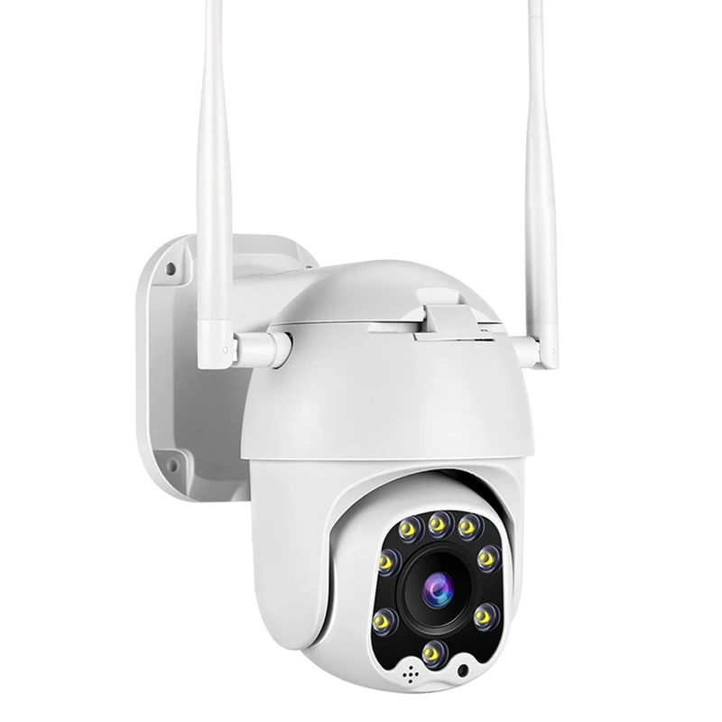 

1080P HD 2MP PTZ WIFI IP Camera Outdoor IR Waterproof Speed Dome H.264 Onvif wireless Surveillance Security Camera CCTV US Plug