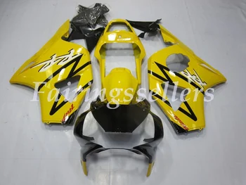 

4Gifts New ABS Motorcycle Fairing Kit For Honda CBR954RR 954 2002 2003 954RR 954 02 03 Fairings ABS plastic Yellow and Black