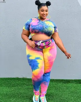 

Two Piece Set Plus Size Women Sets Geometric Print Mesh Sheer V Neck Long Sleeve Crop Top Women Pants Party Night Club Outfits