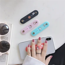 cartoon pictures push-pull ring buckle push-pull multi-function U-type push-pull bracket lazy mobile phone ring buckle bracket