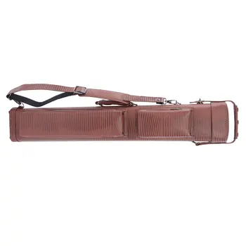 

34 inch 1/2 8-Hole Plastic Leather Professional Pool Cue Case
