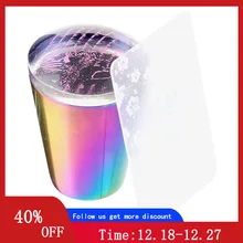 シリコーンスタンプマニキュア印刷ステンシル爪スタンピングプレートネイルアートネイルデザインのスタンパースタンプスタンププレートスクレーパー(China)