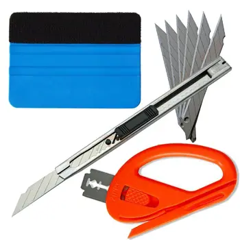 

Tape Car Wrapping Tools Squeegee 10 Blades Replacement Blades Vinyl Suits AT004A