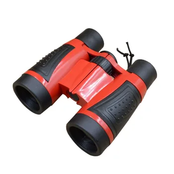 

4X Telescope Plastic Games Children Binoculars Kids Toys Outdoor High Definition Compact ABS Double Tube Girls Boys