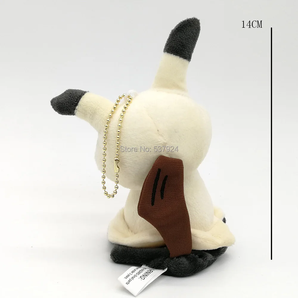 Новый 20 шт Mimikyu Pika 5 &quot14 см Брелок плюшевая кукла подвеска|Персонажи мультфильмов