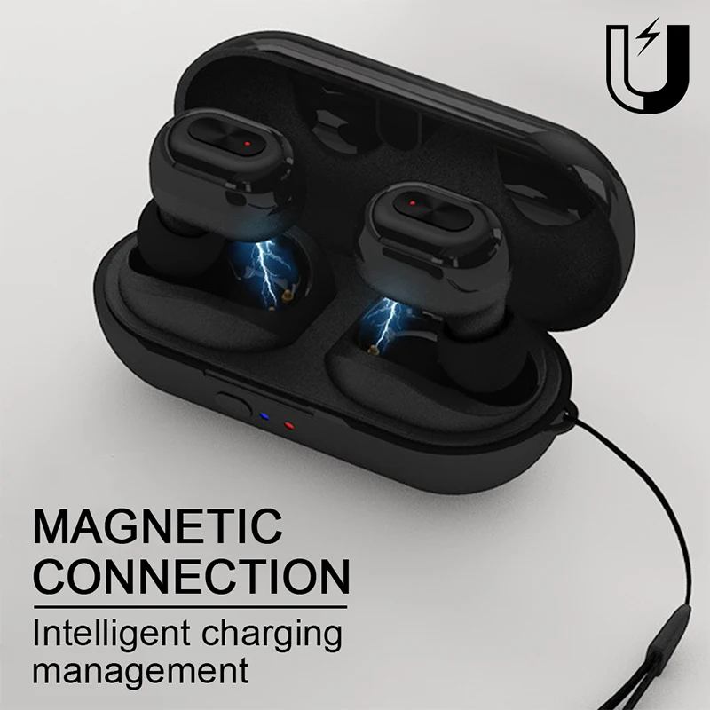 N9 TWS наушники мини-вкладыши 5,0 водонепроницаемые Bluetooth наушники беспроводные бинауральные наушники с шумоподавлением микрофон