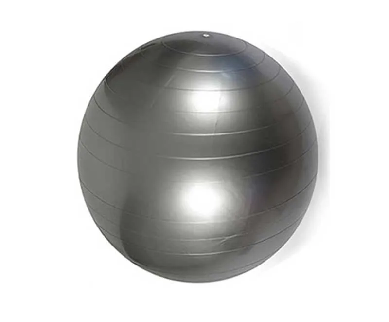 Спортивные мячи для йоги Пилатес фитнес спортзал фитбол для баланса упражнения пилатес тренировки Массажный мяч 65 см 75 см - Цвет: silver 65cm