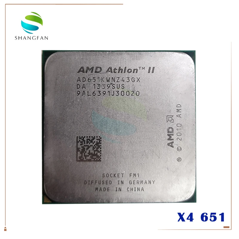 Четырехъядерный процессор AMD Athlon X4 651 651K 3 0 ГГц 100 Вт AD651KWN43GX AD651XWNZ43GX разъем FM1/905pin|amd