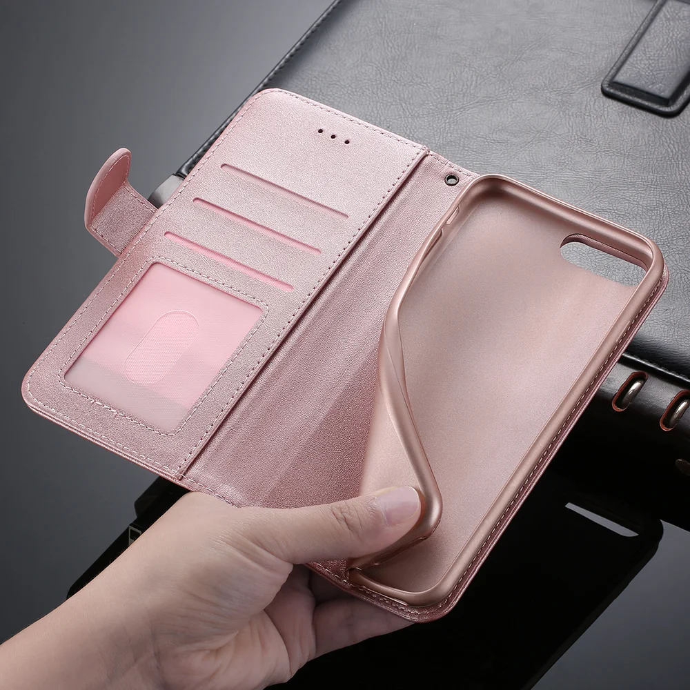 LLZ.COQUE Магнитный кожаный чехол бумажник для телефона IPhone X XS MAX XR 11 Pro Max 6 6S 7 8 Plus SE 5S 5