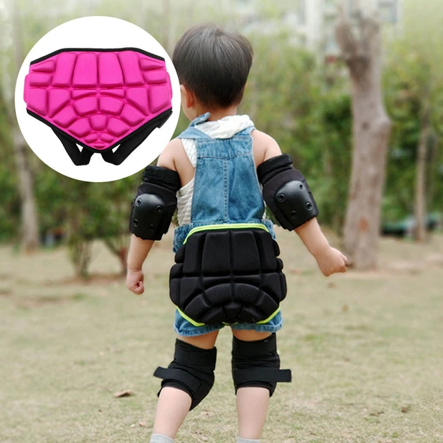 Protective Padded Shorts For Kids - 3d Hip, Butt, And Tailbone