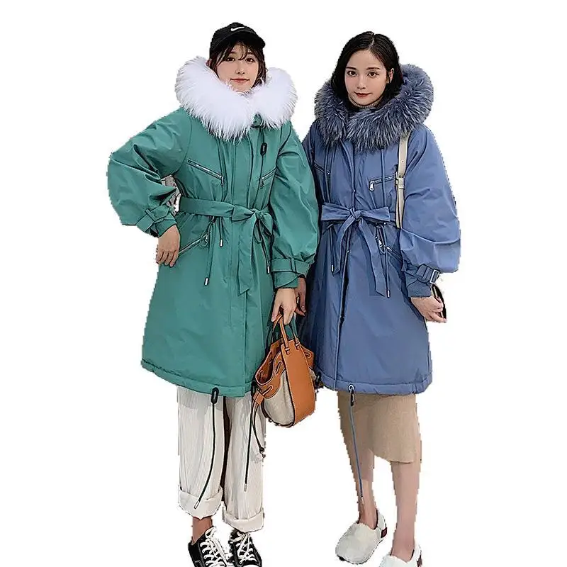 

Long Cotton-padded Clothes You 2019 Winter Trend New Style WOMEN'S Cotton Padded Clothing Korean-style Loose-Fit down Jacket Cot