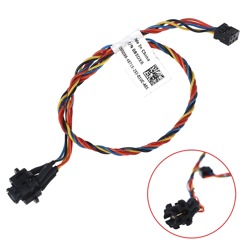 Для Dell Optiplex 390 790 990 3010 7010 9010 085DX6 85DX6 кнопка включения кабеля|Компьютерные кабели и