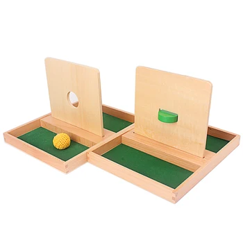 

Baby Montessori Wooden Toys Imbucare Board Toys For Children Early Educational Teaching Aids Preschool Training Infant Toddlers