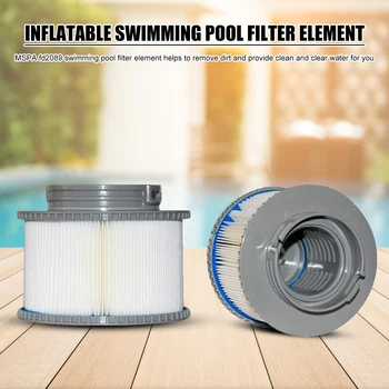 

Multi-functional Plastic Outdoor Inflatable Swimming Pool Filter Element Practical Durable Hot Tub Spa Pool Filter