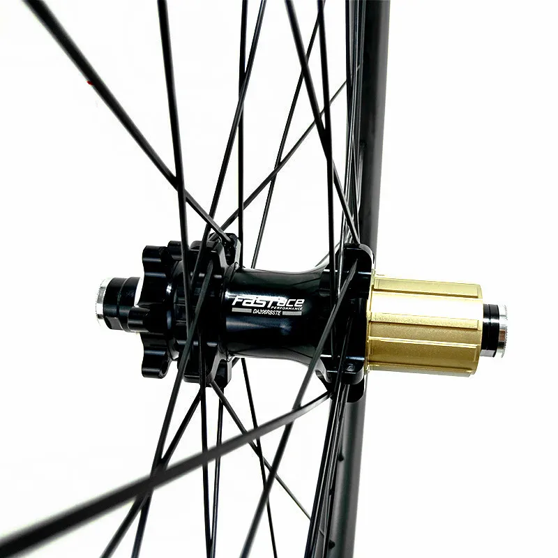 650B 30 мм x 28 мм бескамерные mtb Углеродные колеса прямые тяговые FASTace DA206 100x15 142x12 27,5 er Углеродные mtb колеса велосипедные колеса
