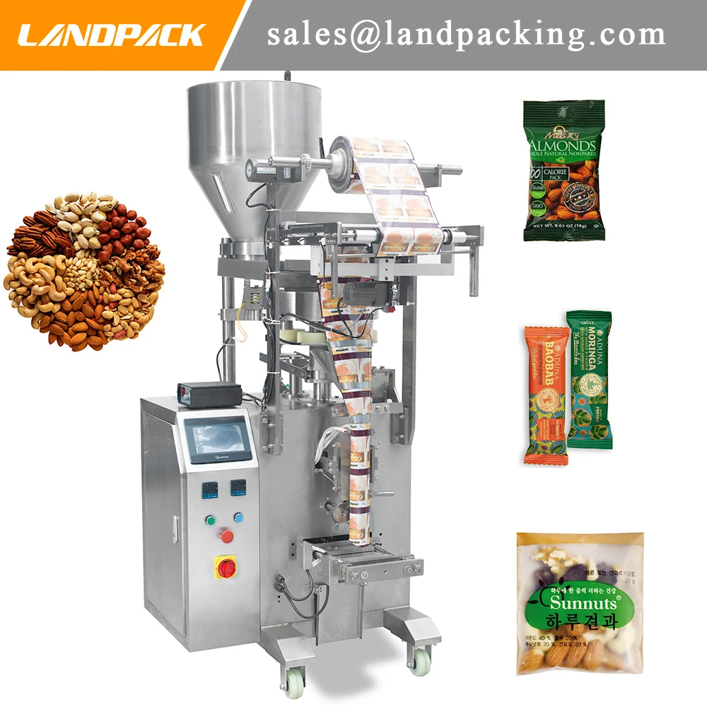 

Granule Plastic Pouch Vertical Form Fill Seal Packing Machine Nut Fruit Filling And Sealing Liquid Packing Machine Best