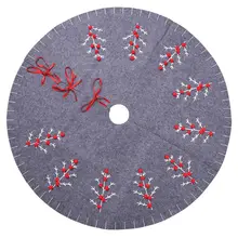 Особенности: 1. Размер: наша юбка серого дерева диаметром 48 дюймов хорошо подходит для всех размеров s рождественской елки. Юбка с деревом также будет светиться