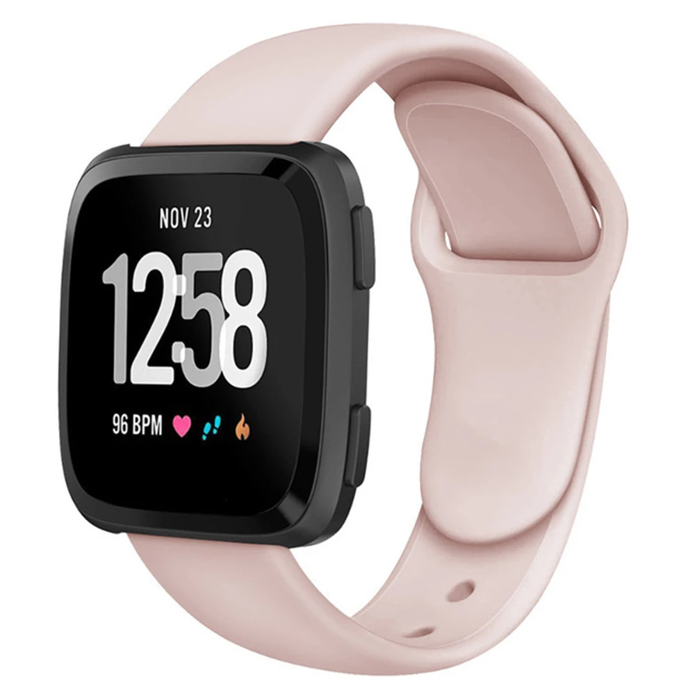 Сменный ремешок для оригинального Fitbit Versa/Versa 2 мягкие силиконовые