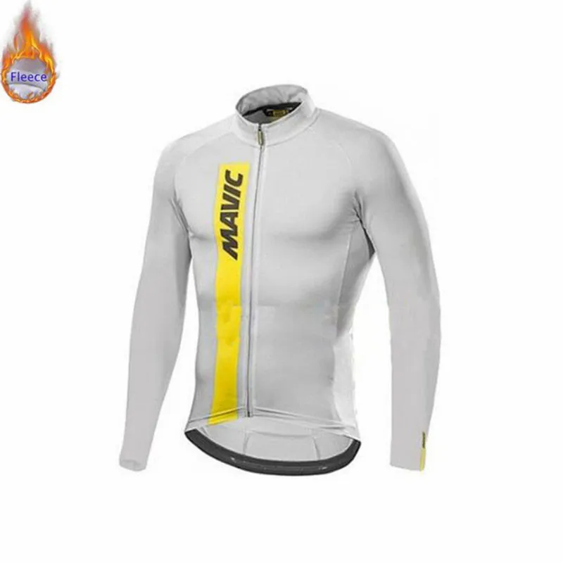 MAVIC Pro Team, Мужская зимняя одежда для велоспорта, дышащая, Ropa Ciclismo, одежда с длинным рукавом для горного велосипеда, одежда для спорта на открытом воздухе