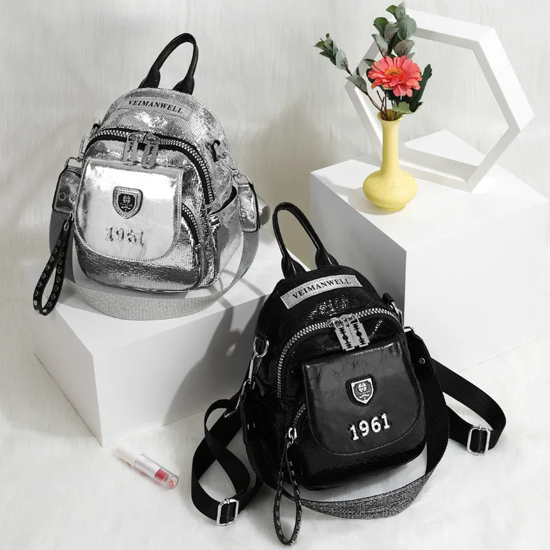 Женские сумки 2021 волнистый индивидуальный рюкзак с трещинами женский модный