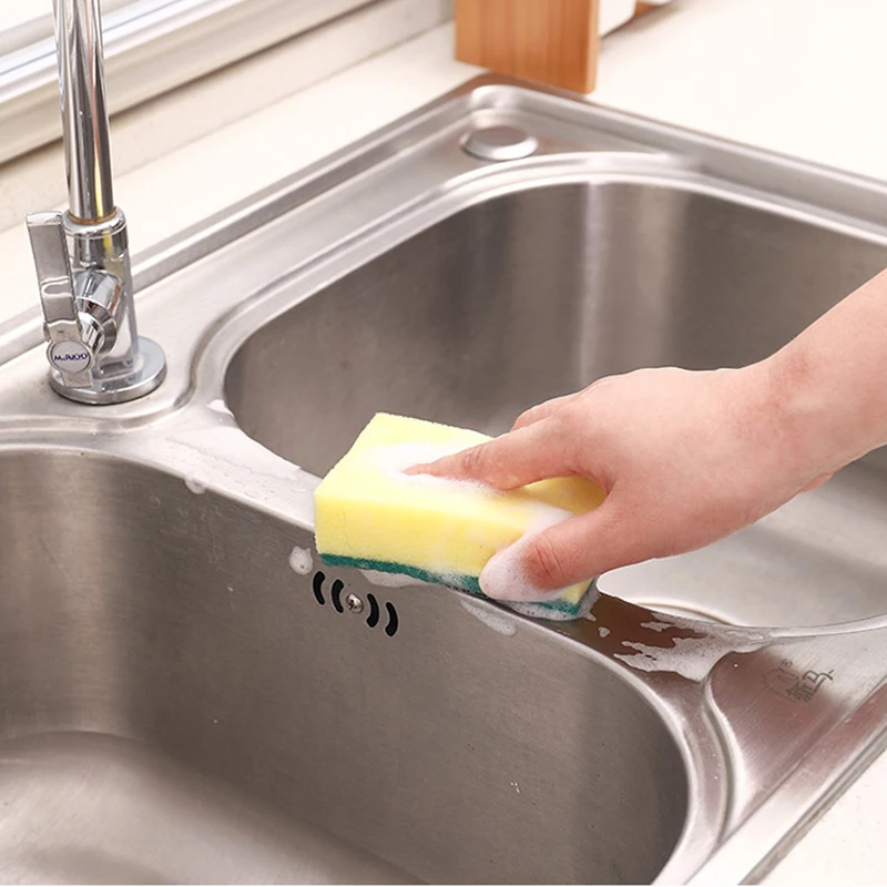 Двухстороннее моющее средство для удаления загрязнений посуда кухонная тряпка