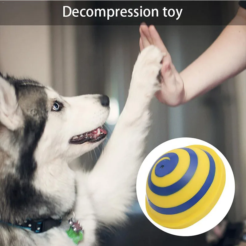 Звучащий диск Woof Glider мягкий и безопасный домашний питомец для собак, играющая игрушка для домашних животных, уникальные интерактивные развлекательные игрушки, игрушка для собак, эхолот