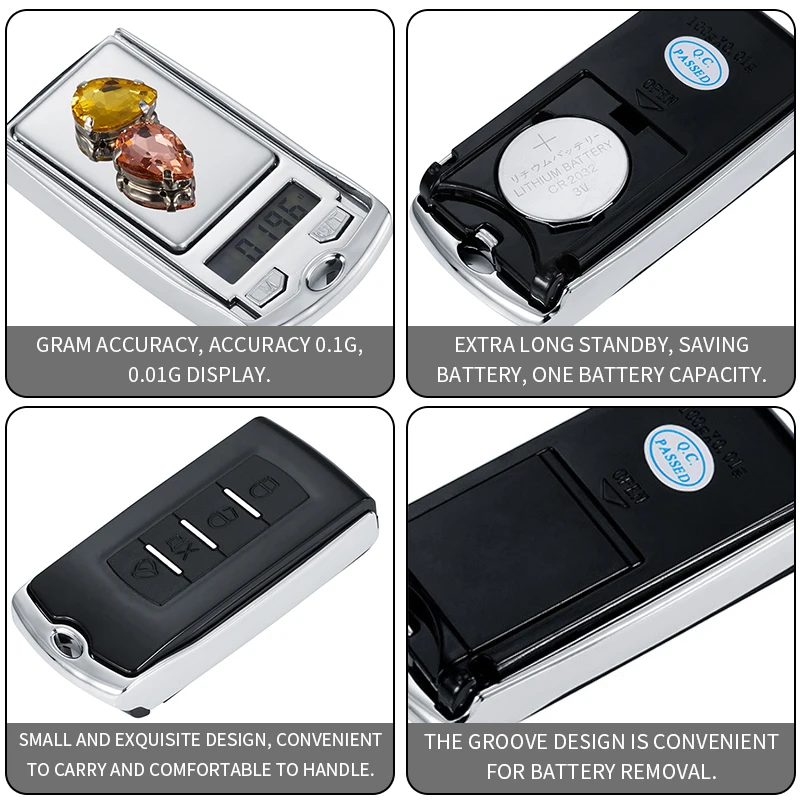 

200g/0.01g gMini Scale Digital Pocket Scale High Portable Weighing Jewelry Scale Pocket For Jewelry Gram Weight For Kitchen
