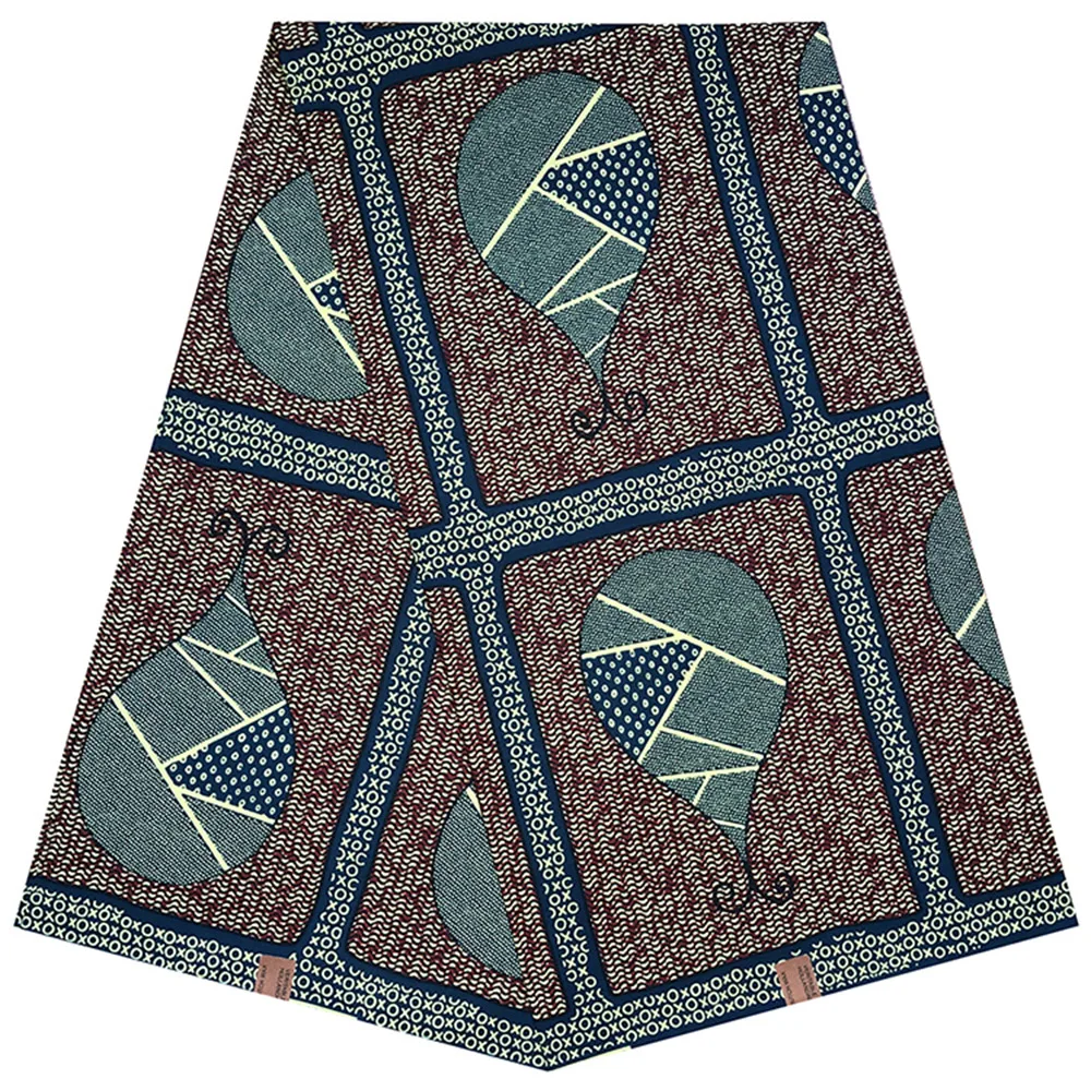 

african Wax fabric cotton Prints Fabric High Quality cotton Real Wax ankar fabric African Fabric for women Dress