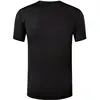 Jeansian Men's T-Shirt Tshirt Tee Shirt Sport Short Sleeve Dry Fit Running Fitness Workout LSL299 Black ► Photo 3/5