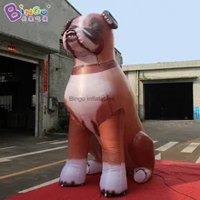 Высокое качество 3,5 м надувная собака для активного отдыха или украшения для магазина домашних животных/гигантский шар для демонстрации игрушек