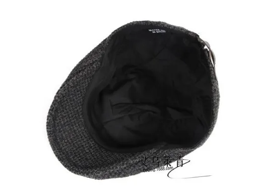 Зимний вязаный берет, шапка в Корейском стиле для мужчин, Boinas Para Hombre, береты для художника, женские шапки Boina