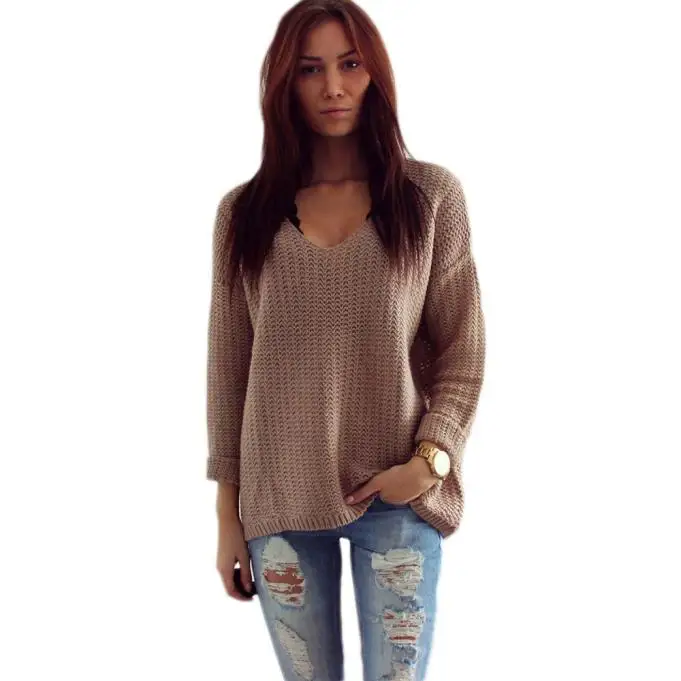 Sweater Women Pullover Sweater autumn V-Neck Long Sleeve Korean Style Women Sweters Women Invierno 2019 knitted sweater sweaters Sweater Women Pullover Sweater autumn V-Neck Long Sleeve Korean Style Women Sweters Women Invierno 2019 knitted sweater sweaters