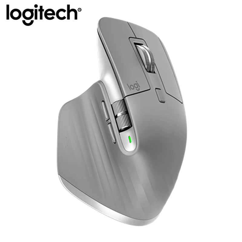 Мышь logitech MX Master3, беспроводная, Bluetooth, 2,4 ГГц, приемник, мышь, Офисная мышь, Mx master, 2 s, обновленный переключатель для подключения 3 устройств